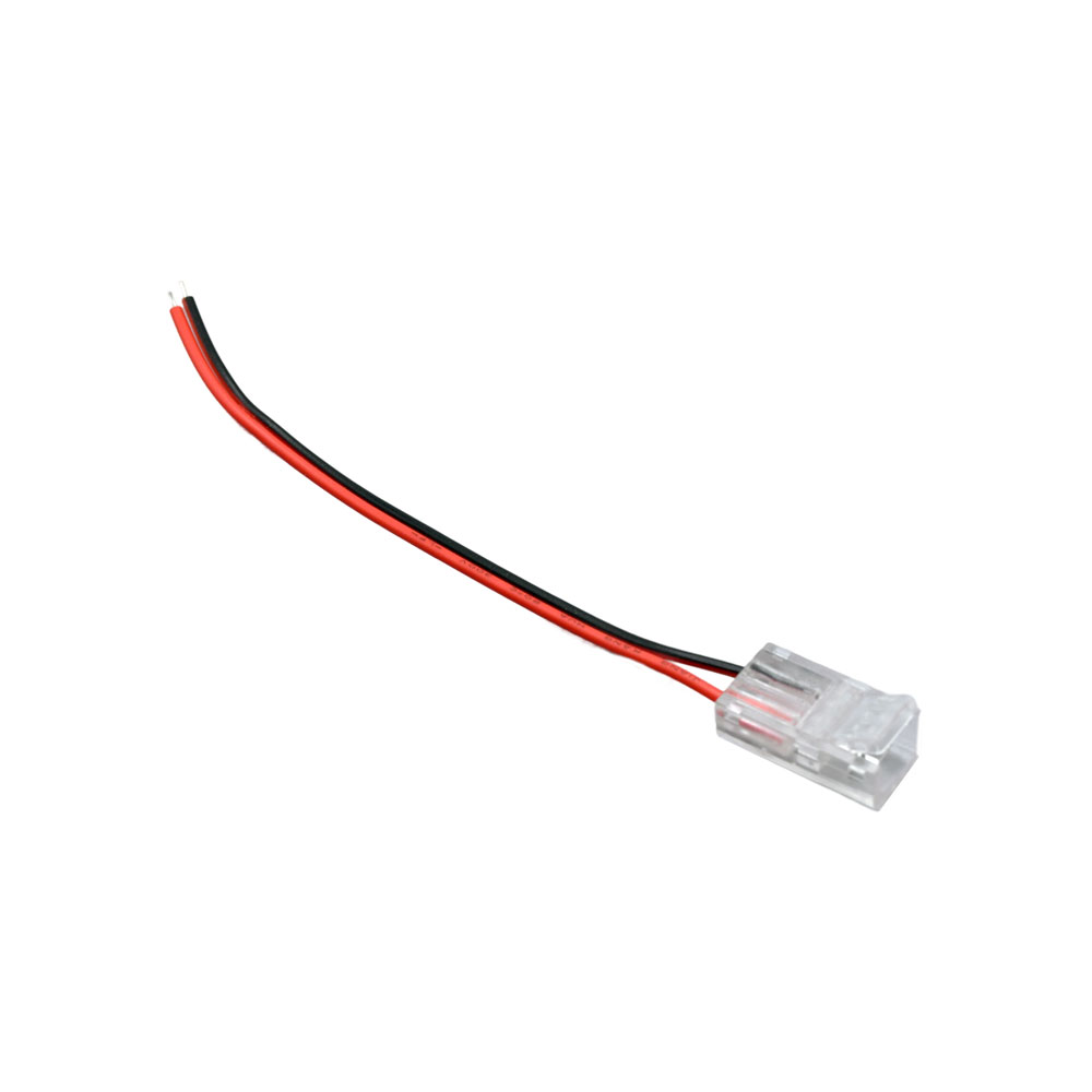 Accessory COB Strip Light 8mm Wire to PCB IP65 Connector With Wire