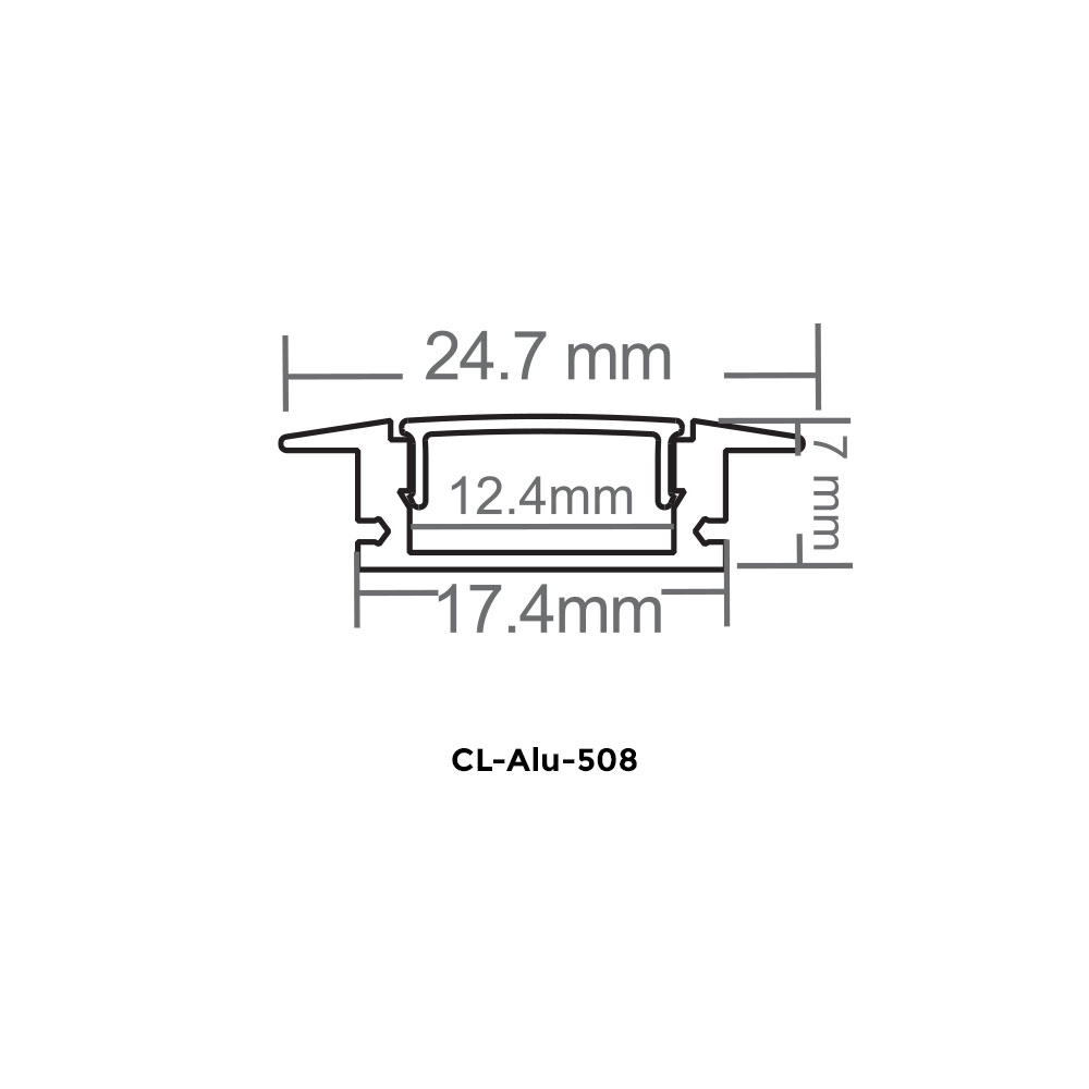 CL-Alu-508 Dimensions