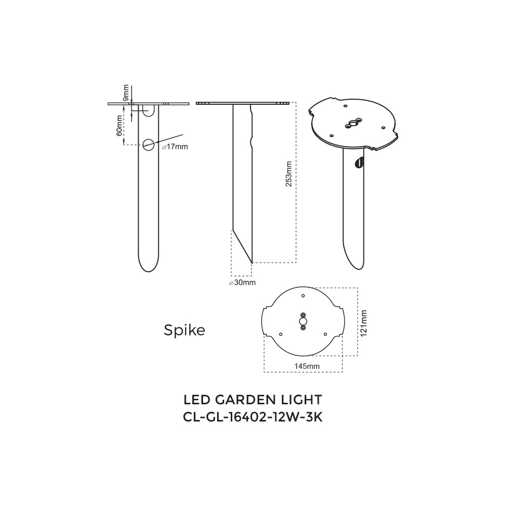 CL-GL-16402-12W-3K-BL - Image 2