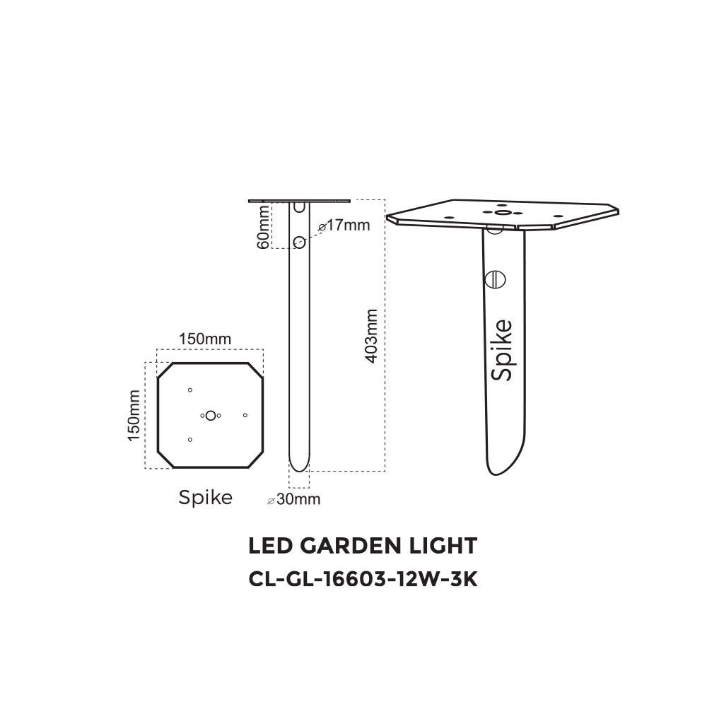 CL-GL-16603-12W-3K-BL - Image 2