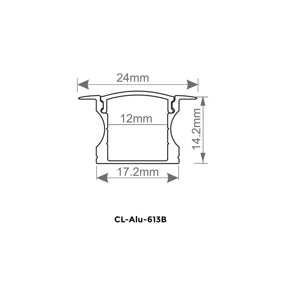 CL-Alu-613B dimension