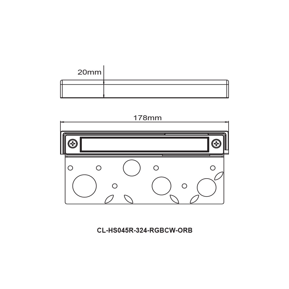 CL-HS045R-324-RGBCW-ORB - Image 2