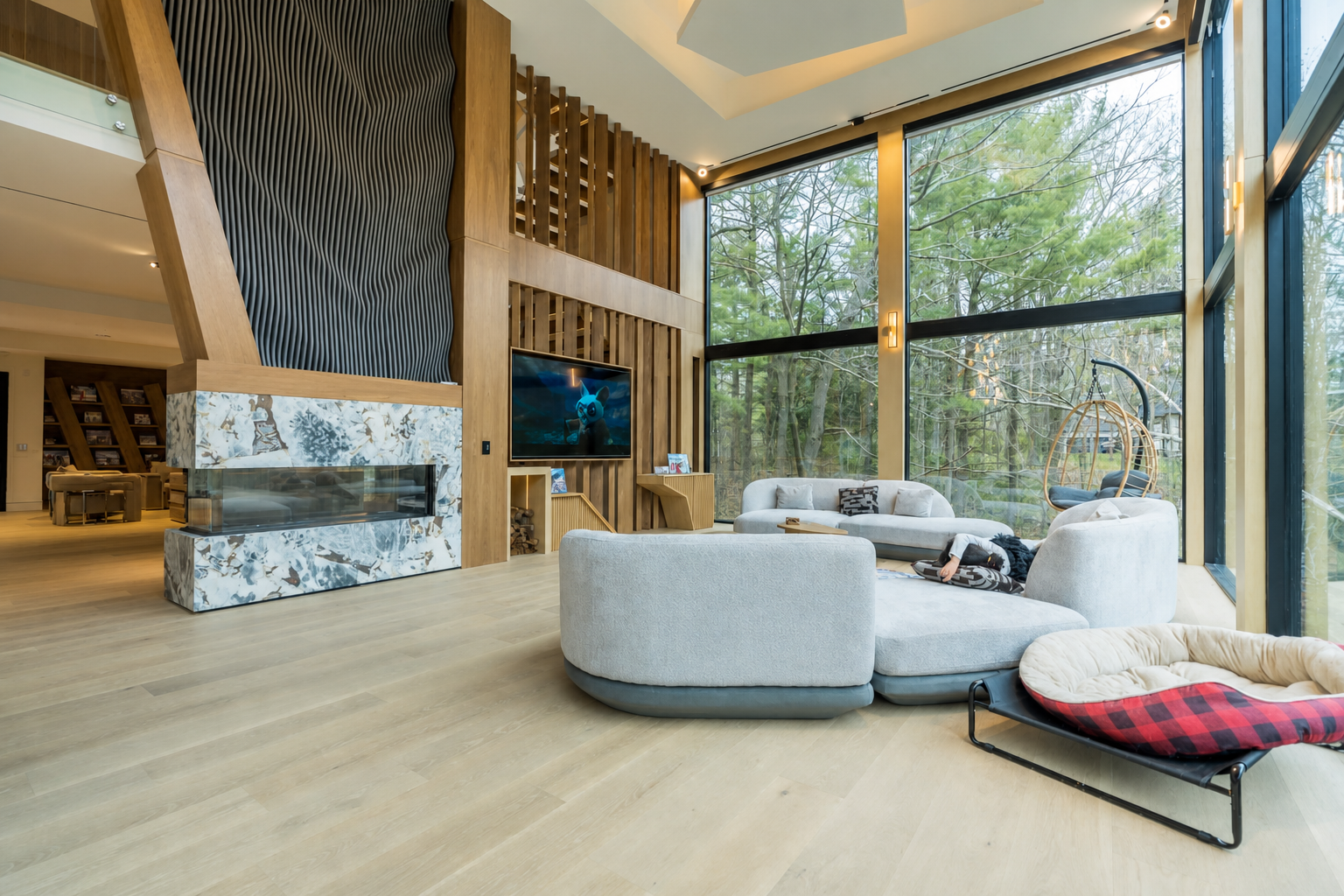 Forest Ridge residential lighting project